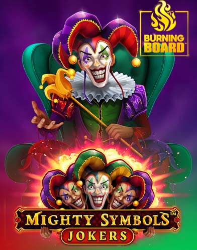 Mighty Symbols: Jokers Burning Board